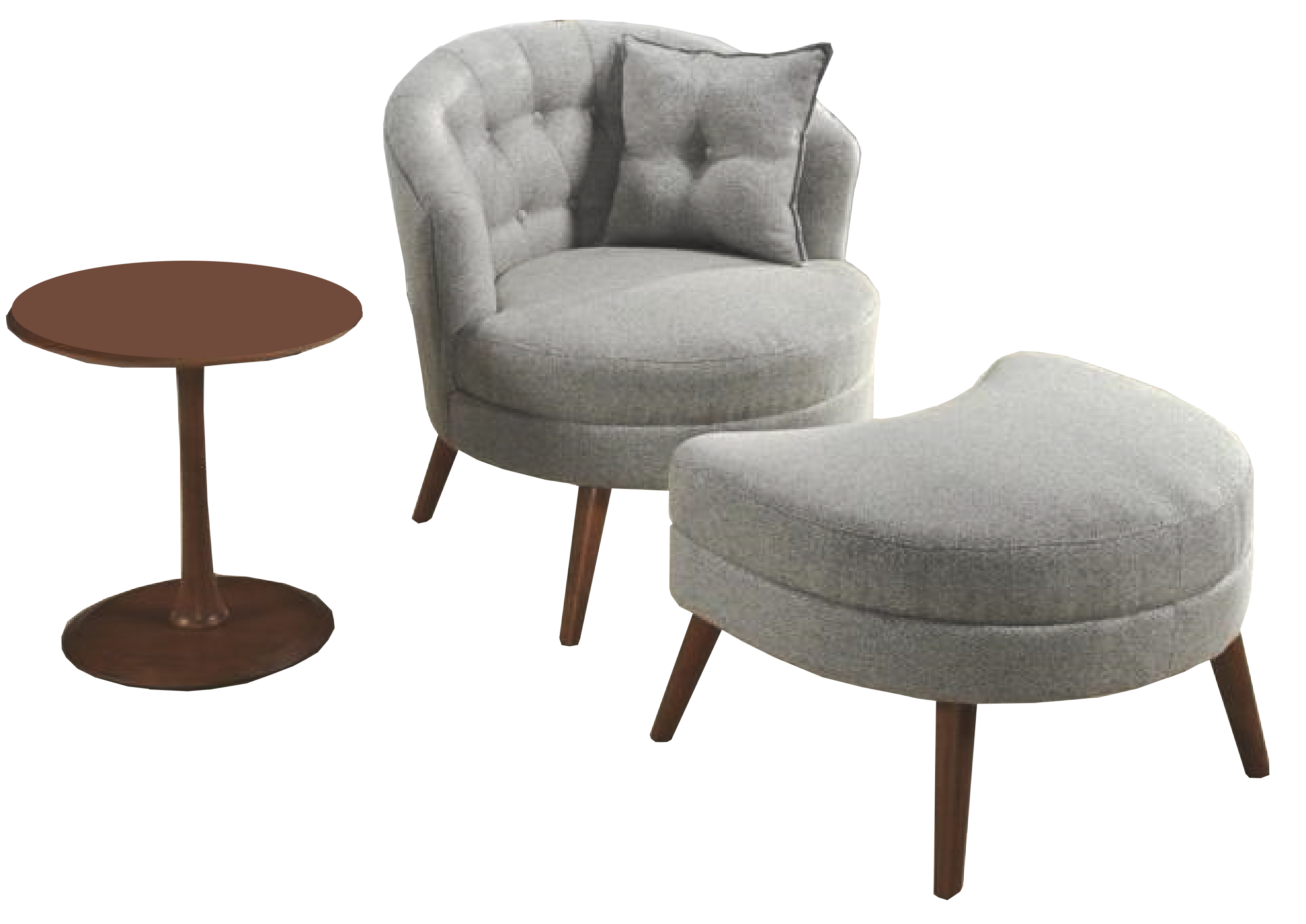 Accent Chair(light grey)