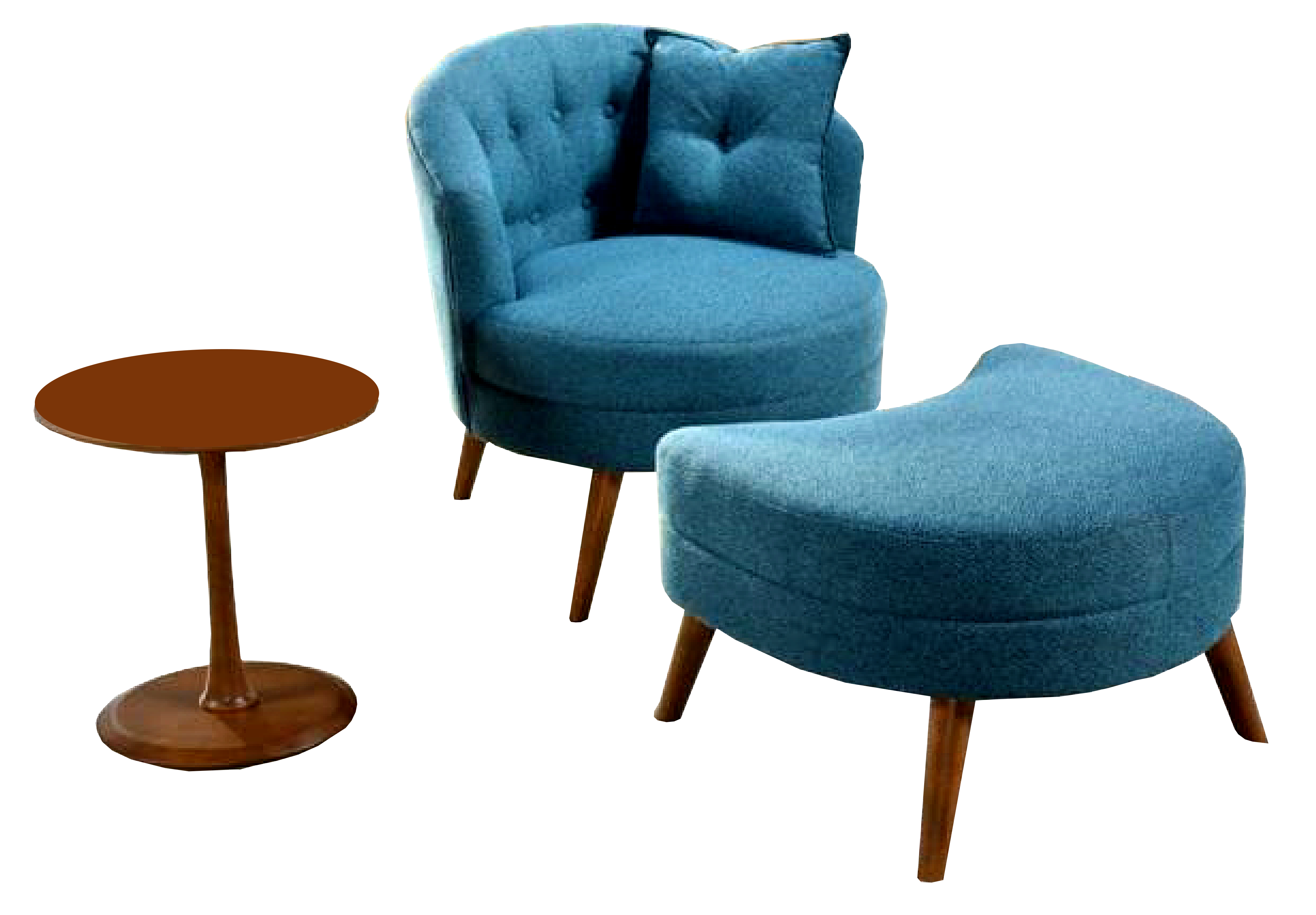 Accent Chair(blue)